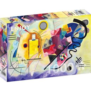 Wassily Kandinsky - Geel Rood Blauw Puzzel (1000 stukjes)