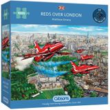 Reds Over London Puzzel (1000 stukjes)