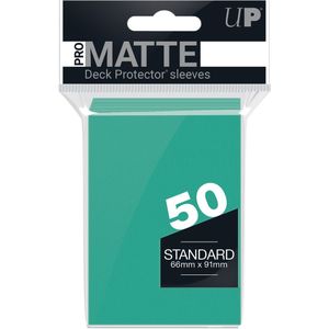 Sleeves Pro-Matte - Standaard Aqua (66x91 mm)