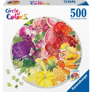 Circle of Colors - Fruits and Vegetables Puzzel (500 stukjes)