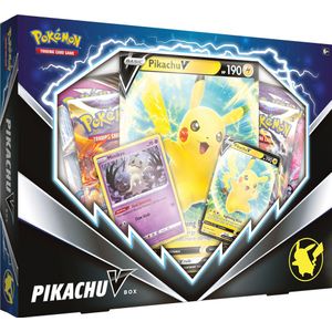 Pokemon - Pikachu V Box (Incl. 2 Evolving Skies Booster Packs)