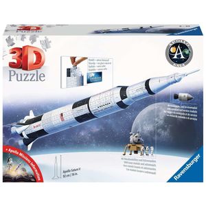 3D Puzzel - Apollo Saturn V Raket (440 stukjes)