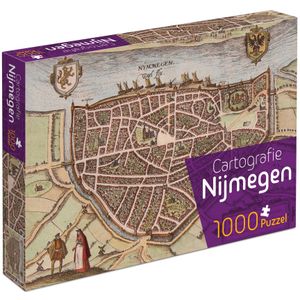Nijmegen Cartografie Puzzel (1000 stukjes)