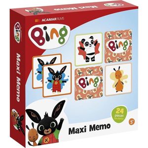 Speelplezier met Bing en zijn vriendjes: Bing Maxi Memo - 24-delig