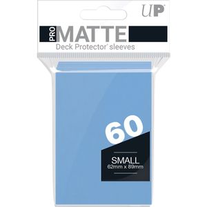 Sleeves Pro-Matte - Small Lichtblauw (62x89 mm)