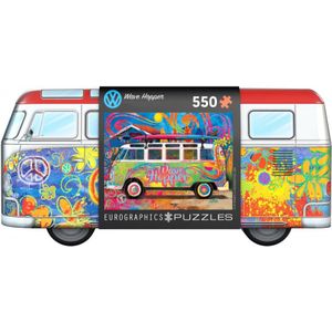 VW Bus Wave Hopper - Tin Box Puzzel (550 stukjes)
