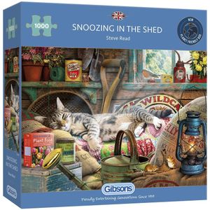 Snoozing in the Shed - Steve Read Puzzel (1000 stukjes)