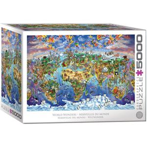 World Wonders Puzzel (5000 stukjes)