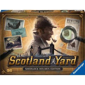 Ravensburger Sherlock Holmes Scotland Yard - Bordspel voor het hele gezin, aanbevolen vanaf 10 jaar, 2-4 spelers