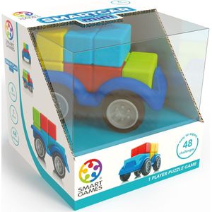 SmartGames - SmartCar Mini - 48 opdrachten - 3D puzzel in supercompact formaat - voor jong én oud