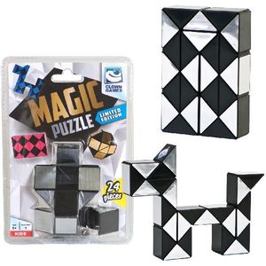 Clown Magic Puzzel Zilver (24-delig)