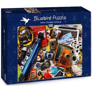 Retro Camera Tabletop Puzzel (1000 stukjes)