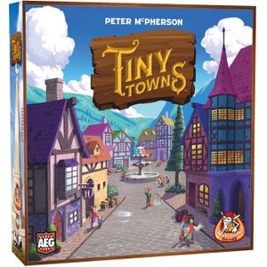 Tiny Towns: Bouw een bloeiende stad in het bos | 1-6 spelers | Leeftijd 10+ | White Goblin Games