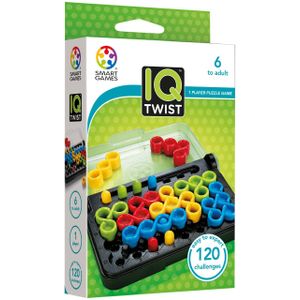 SmartGames IQ Twist - Puzzelspel met 120 opdrachten voor alle leeftijden