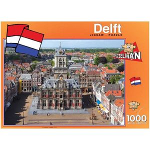 Delft - Stadhuis Puzzel (1000 stukjes)