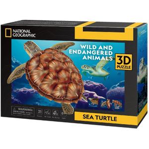 National Geographic - Schildpad 3D Puzzel