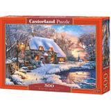 Winter Cottage Puzzel (500 stukjes)