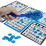 Optimized SEO Title: Bingo Toverstaf met 100 Gekleurde Transparante Fiches - Geschikt voor Bingo en Lotto