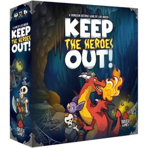 Keep the heroes out! - Boardgame