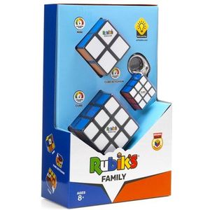 Rubik's Family Pack (3x3, 2x2, Key Chain)