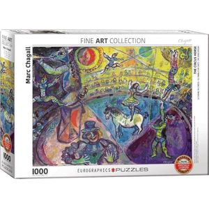 Marc Chagall - The Circus Horse Puzzel (1000 stukjes)