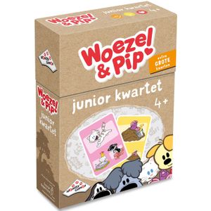 Identity Games Woezel en Pip Junior Kwartet - Geschikt voor kinderen vanaf 4 jaar - Voor 2 tot 4 spelers