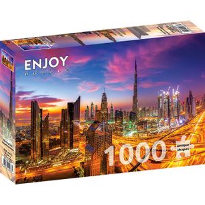 Morning Over Dubai Downtown Puzzel (1000 stukjes)