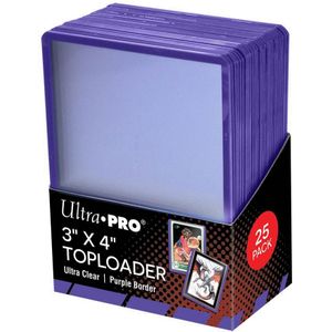 Toploaders Purple Border (25 stuks)