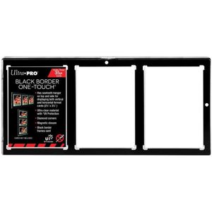One-Touch Magnetic Holder UV 3-Card - Black 35pt