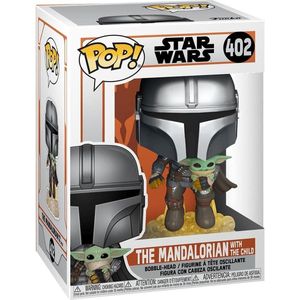 Funko Pop! - Star Wars Mando Flying with Jet Pack #402