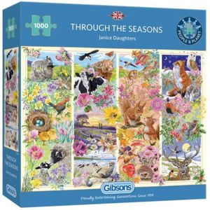 Through the Seasons Puzzel (1000 stukjes)