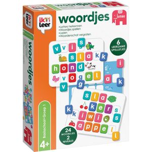 Jumbo Ik Leer Woordjes - Leer spelenderwijs woordjes spellen - Vanaf 4 jaar - 1-4 spelers