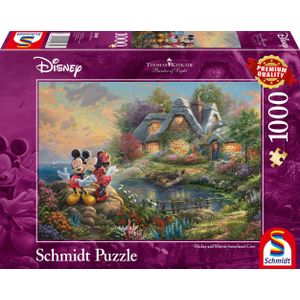 Disney Mickey & Minnie, 1000 stukjes Puzzel