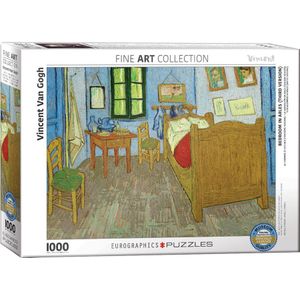 Bedroom in Arles - Vincent van Gogh Puzzel (1000 stukjes)