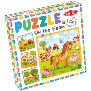 My First Puzzle 4x6 Stukjes: On The Farm