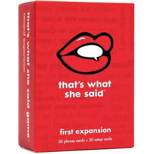 That's What She Said Game - First Expansion