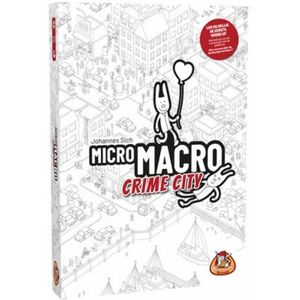 MicroMacro Crime City - Coöperatief Detectivespel voor 1-4 spelers vanaf 10 jaar