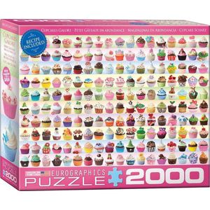 Cupcakes Galore Puzzel (2000 stukjes)