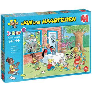 Jan van Haasteren Junior 14 - De Goochelaar Puzzel (240 stukjes)