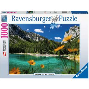 Grüner See bij Tragoss Puzzel (1000 stukjes)