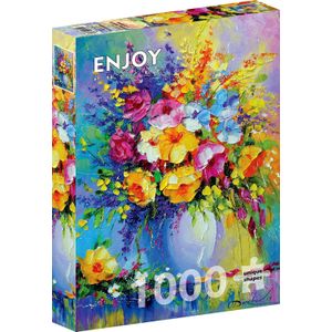 Bouquet of Summer Flowers Puzzel (1000 stukjes)