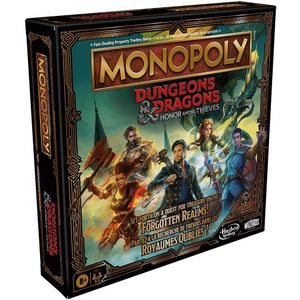 Dungeons & Dragons: Honor Among Thieves Monopoly - Bordspel - Engelstalige Uitgave