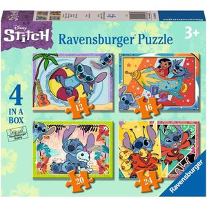 Disney Stitch Puzzel (4 in 1)