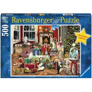 Kersttijd Puzzel (500 Stukjes) - Ravensburger Puzzels