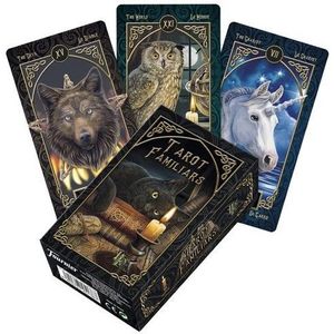Tarot kaarten Familiars - Lisa Parker geïllustreerd - 78 kaarten - Geschikt voor beginners en gevorderden