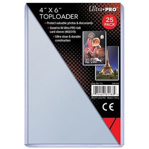 Toploaders Super Thick 4" x 6" (25 stuks)