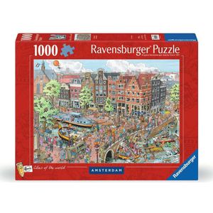 Ravensburger - Fleroux Amsterdam - Puzzel - 1000 Stukjes - Karton