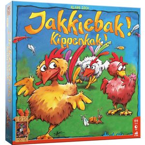 Jakkiebak! Kippenkak! - Spannend geheugenspel voor kinderen vanaf 4 jaar en hun ouders