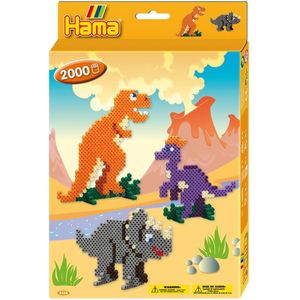 Hama - Dino World Strijkkralen (2000 stuks)