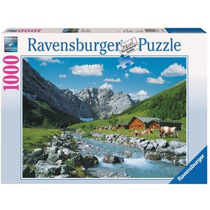 Karwendelgebergte Oostenrijk Puzzel (1000 stukjes, Landschappen)